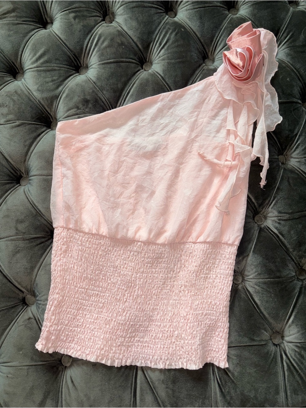 One shoulder blouse